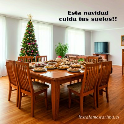 Consejos para proteger tus suelos de madera durante estas fiestas
